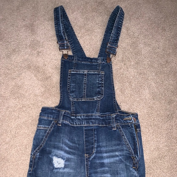 Dollhouse Pants - Denim Overalls